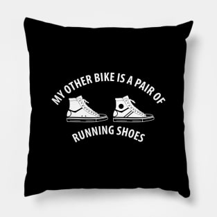 Bike running shoes Pillow