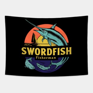 Swordfish Fisherman Tapestry