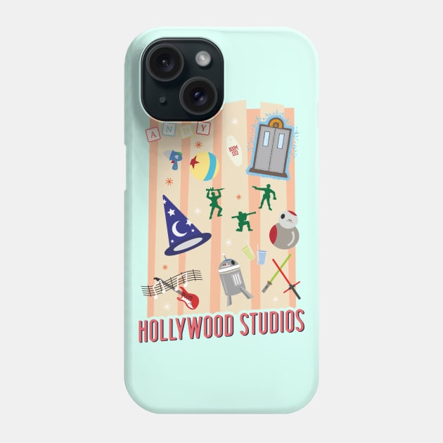 Hollywood Studios Phone Case by jordihales