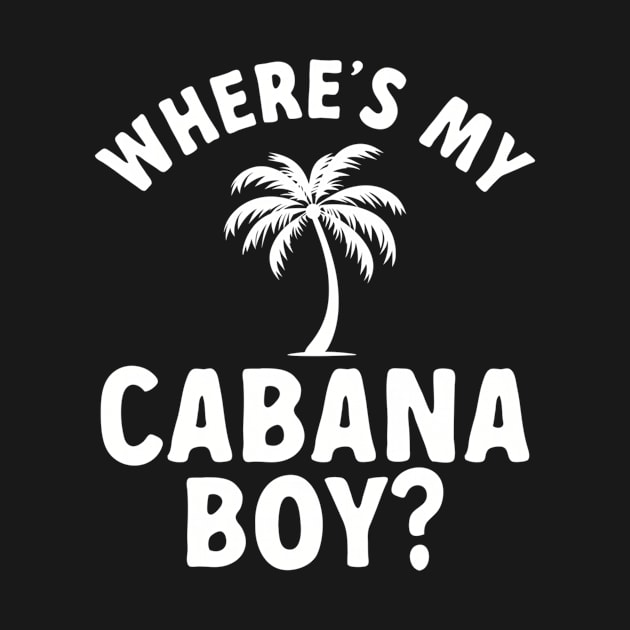 Cabana Beach Bender Where'S My Cabana by Ro Go Dan