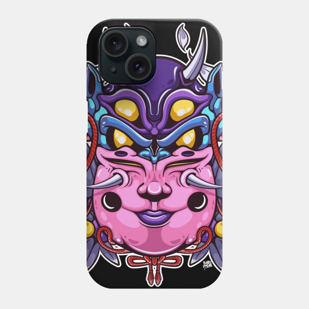 soulless illustration Phone Case by Behold Design Supply