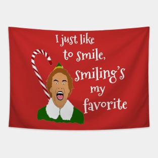 Elf Funny Quotes Tapestry