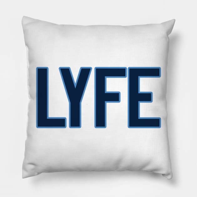 Tennessee LYFE!!! Pillow by OffesniveLine