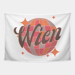 Wien Vienna Austria Österreich City Retro Vintage Tapestry