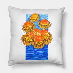 Jellyfish skulls Pillow