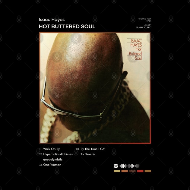 Isaac Hayes - Hot Buttered Soul Tracklist Album by 80sRetro