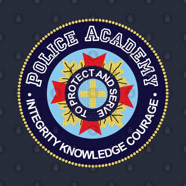 Police Academy Seal by PopCultureShirts