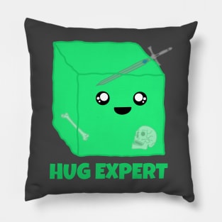 Hug Expert Gelatinous Cube Cute Monster Pillow