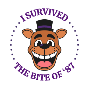 FNAF - Five Nights at Freddy's - the bite of '87 T-Shirt