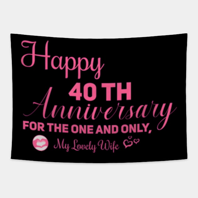 Hap40Th Anniversary For The One And Only My Lovely Tapestry by Lonacrumton