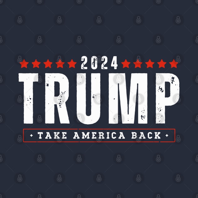 Trump 2024 Take America Back by Etopix