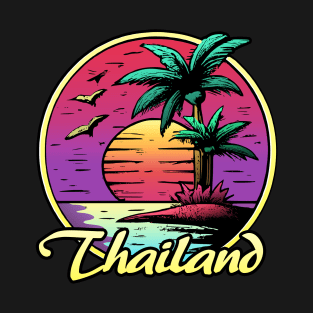 Thailand summer sunset Sun T-Shirt