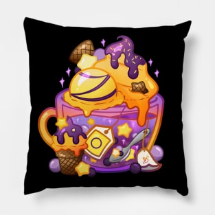 Pride Flag Teacup -  Sundae Intersex Pillow