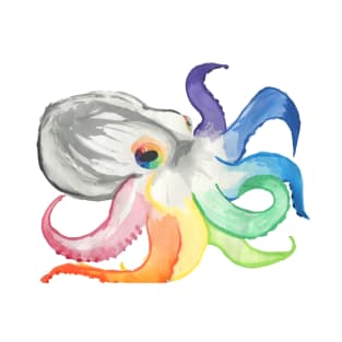 Rainbow Octopus T-Shirt