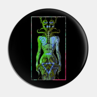 Horned Rave! Pin