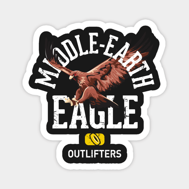 An Out Lifter Eagle Magnet by LaughingDevil