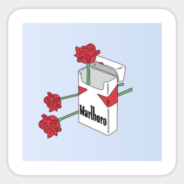 FLOWER CIGARETTE CUTE ART AESTHETIC VAPORWAVE DIGITAL ROSE ...