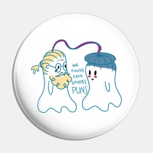 Little Ghost Telepathic Pin
