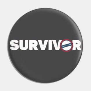 Covid-19 Survivor Pin