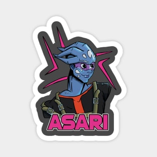 Asari Bust Magnet