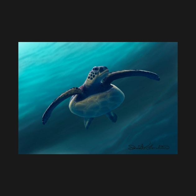 Sea Turtle by dtipaints