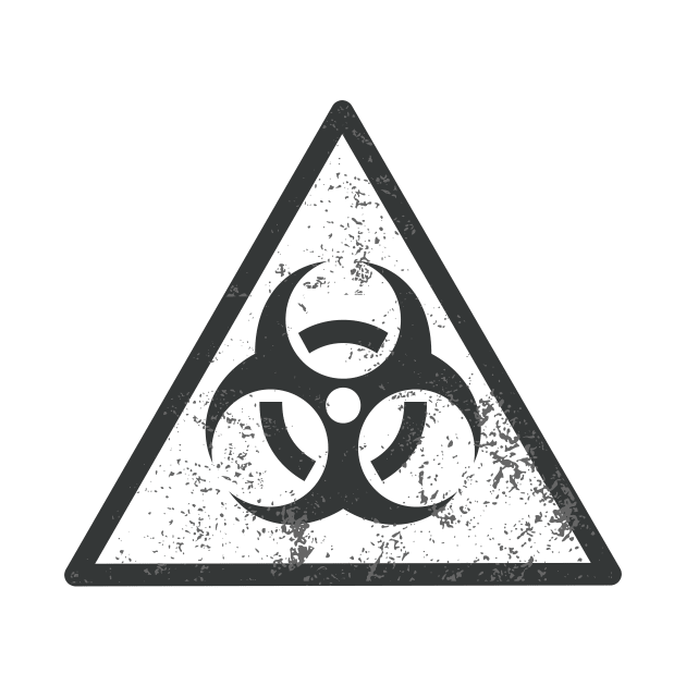 Biological hazard symbol by Polyart