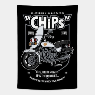 ChiPs california highway patrol Tapestry