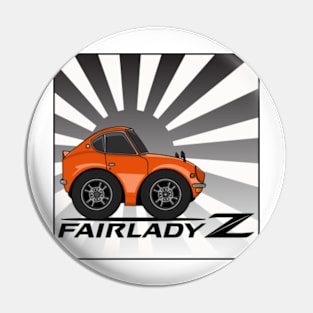 NISSAN Z CARTOON Pin