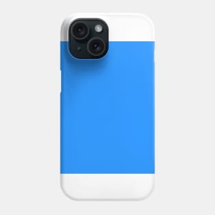 Dodger Blue Simple Phone Case