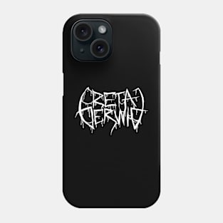 The Greta Gerwig Metal Logo Phone Case