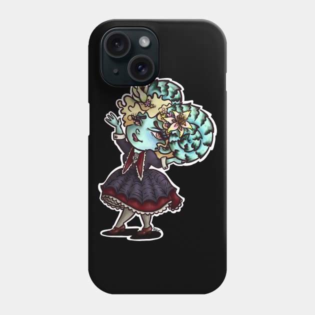 Nautilus Demon Phone Case by Labrattish