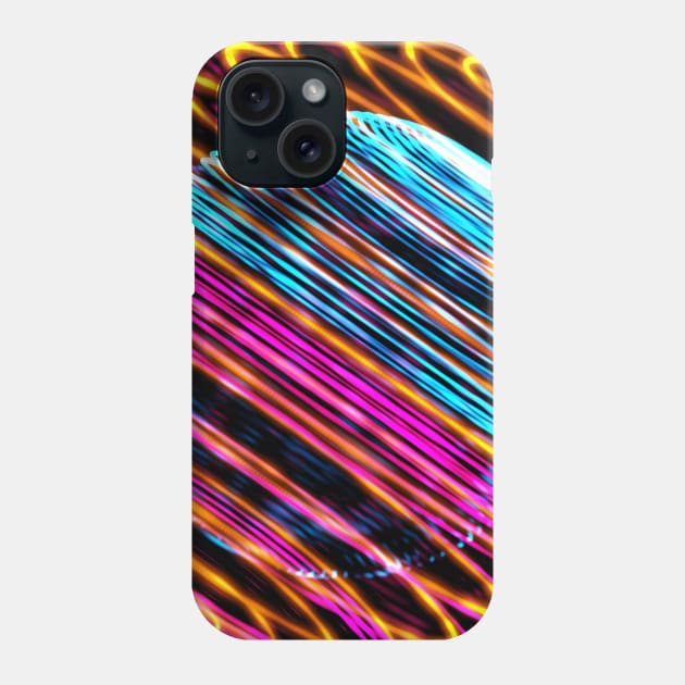 Abstact colorful spheres Phone Case by Inch