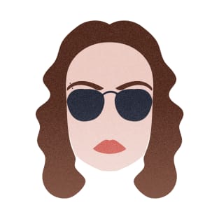 Girl with Sunglasses T-Shirt