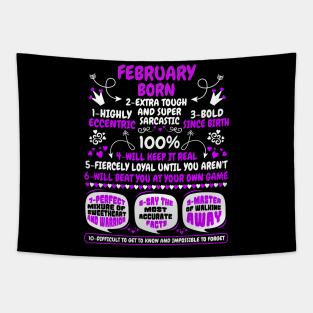 February Born Tapestry