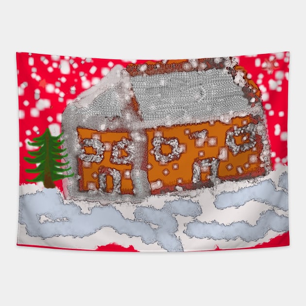 Christmas landscape, winter is coming! Tapestry by sell stuff cheap