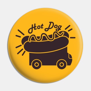 Hot Dog Pin