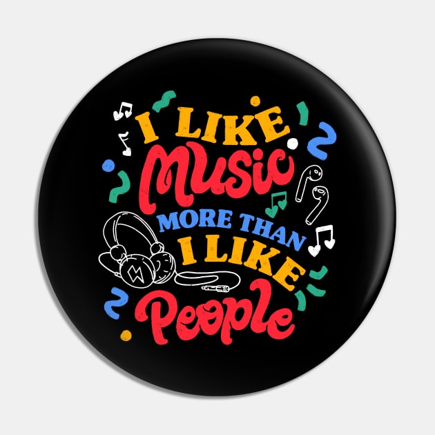 I Like Music More Than I Like People by Tobe Fonseca Pin by Tobe_Fonseca