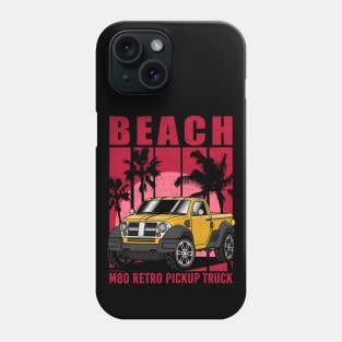 Retro Style Pickup Truck Phone Case