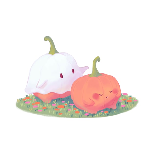 Pumpkin Ghostie by Lucracia Ray