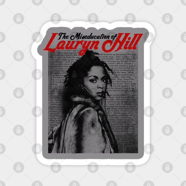 The Miseducation of Lauryn Hill Magnet by Triggers Syndicate