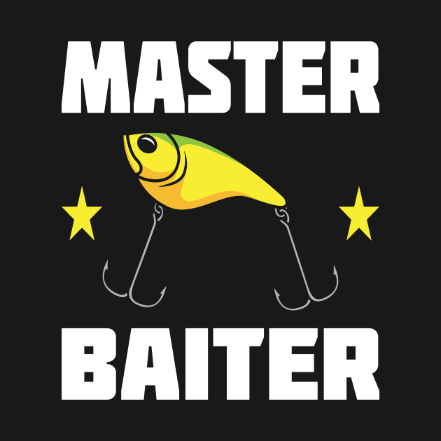 Master Baiter Fishing Motif by Shirtjaeger