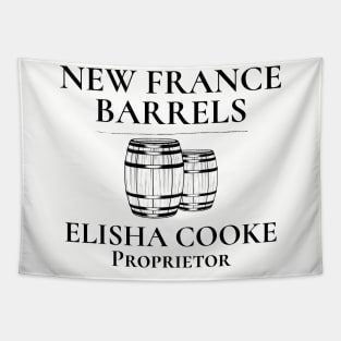 New France Barrels Elisha Cooke Proprietor Tapestry