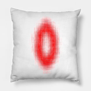 The mystery of red and its power Pillow