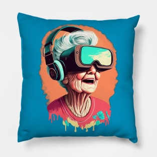 Gamer Granny! Pillow