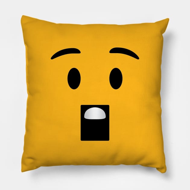 HappyFace choquei Pillow by diretoriododesign