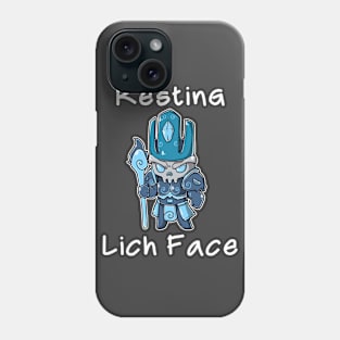 Resting Lich Face Phone Case