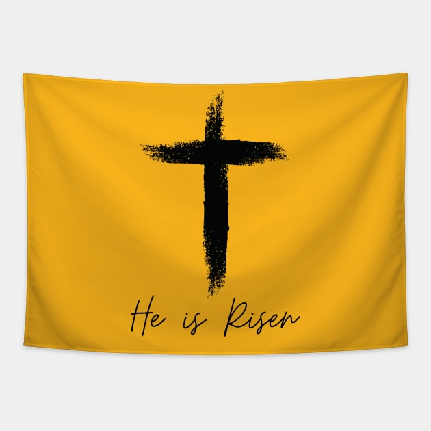 He Is Risen - Jesus Christ has risen Tapestry by Christian Shirts