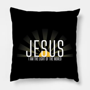 JESUS I AM THE LIGHT OF THE WORLD Pillow