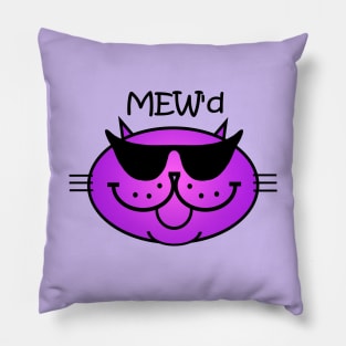 MEW'd - Purrple Pillow