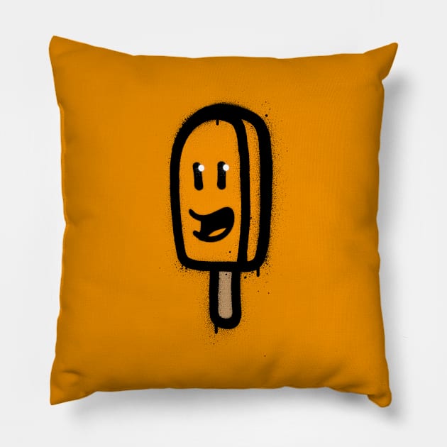 GRAFFITI POP Pillow by OldSkoolDesign